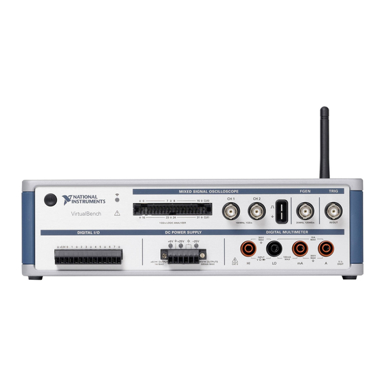 National Instruments NI VB-8012 Démarrage Rapide