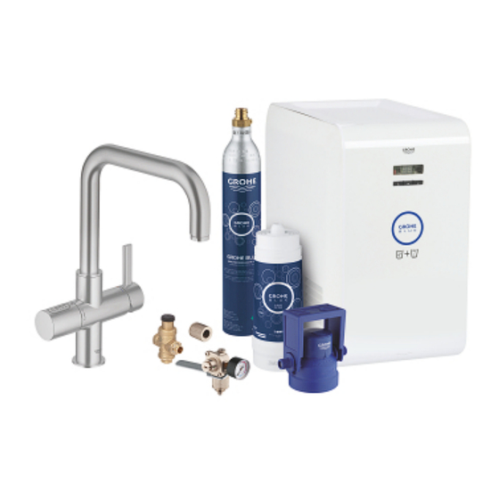 Grohe BLUE PROFESSIONAL 31324DC1 Mode D'emploi