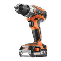 AEG Powertools BS18C2 Notice Originale