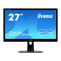 Iiyama ProLite GB2773HS Mode D'emploi