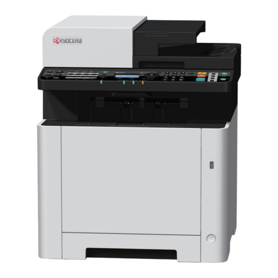 Kyocera ECOSYS M5521cdn Mode D'emploi