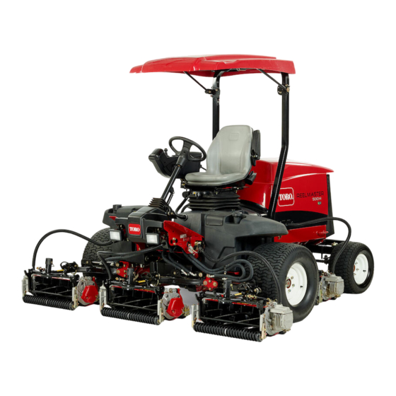 Toro Reelmaster 5010-H Manuel De L'utilisateur