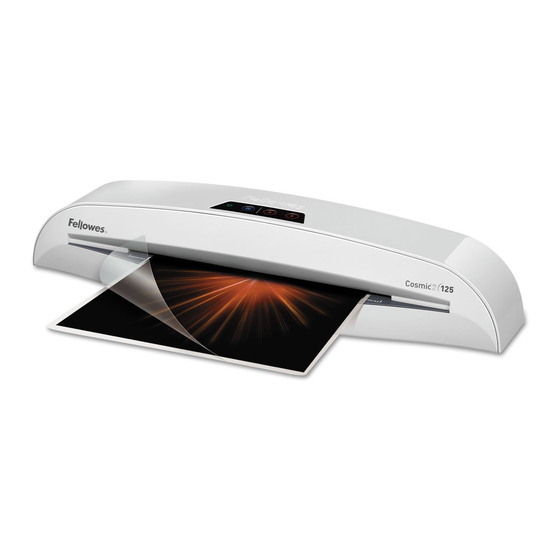 Fellowes Cosmic 2+ 95 Instructions D'utilisation