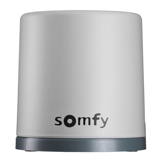 SOMFY FREEVIA Mode D'emploi