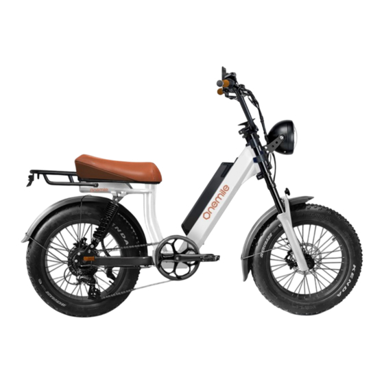 ONEMILE SCRAMBLER V Manuel Utilisateur