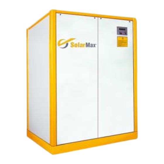 SolarMax 20C Mode D'emploi