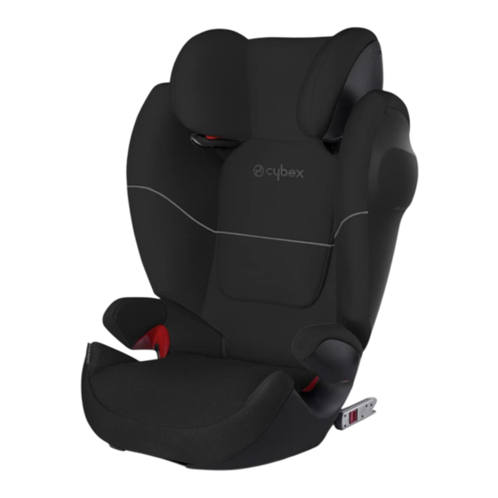 Cybex Silver SOLUTION M-FIX Mode D'emploi