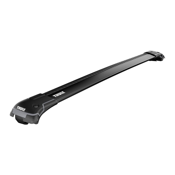 Thule AeroBlade Edge Raised Rail 7501 Manuels