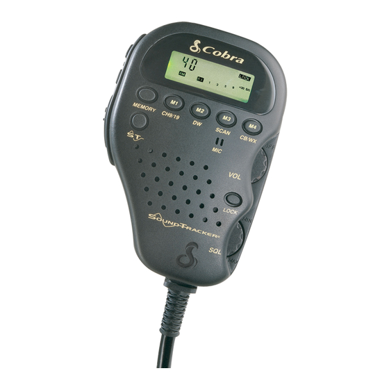 Cobra INTL75ST Instructions D'utilisation