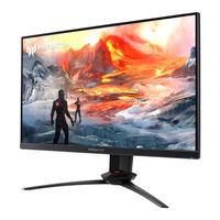 Acer Predator XB253QGPbmiiprzx Guide De Démarrage Rapide