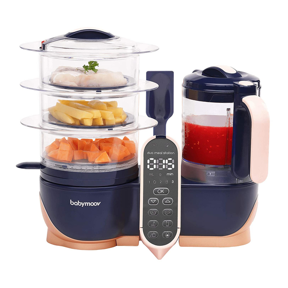 babymoov DUO MEAL STATION Notice D'utilisation