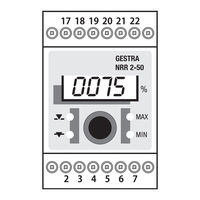 GESTRA NRR 2-50 Fiche Technique