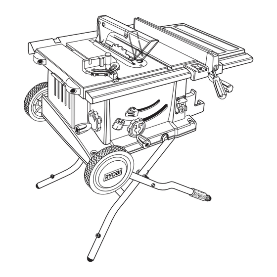 Ryobi BTS20 Manuel De L'utilisateur