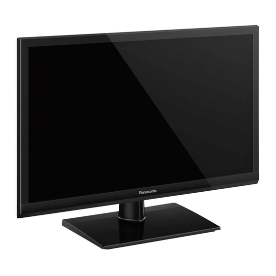 Panasonic viera TX-24ASW504 Manuels