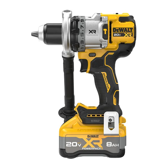 DeWalt DCD1007 Guide D'utilisation