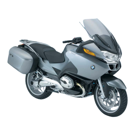 BMW R 1200 RT Livret De Bord