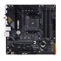 Asus TUF GAMING B550M-PLUS Mode D'emploi