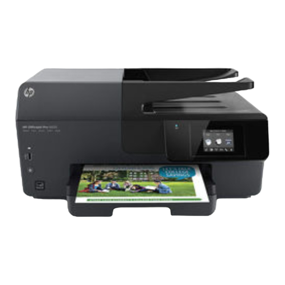 HP Officejet 6800 Guide De L'utilisateur