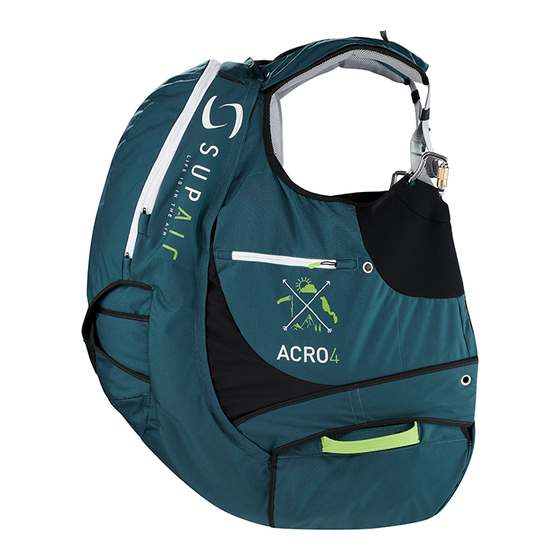 SUPAIR ACRO4 Notice D'utilisation