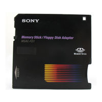 Sony MSAC-FD1B Mode D'emploi
