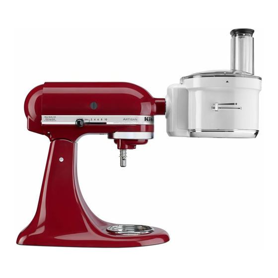 KitchenAid KSM1FPA Manuels