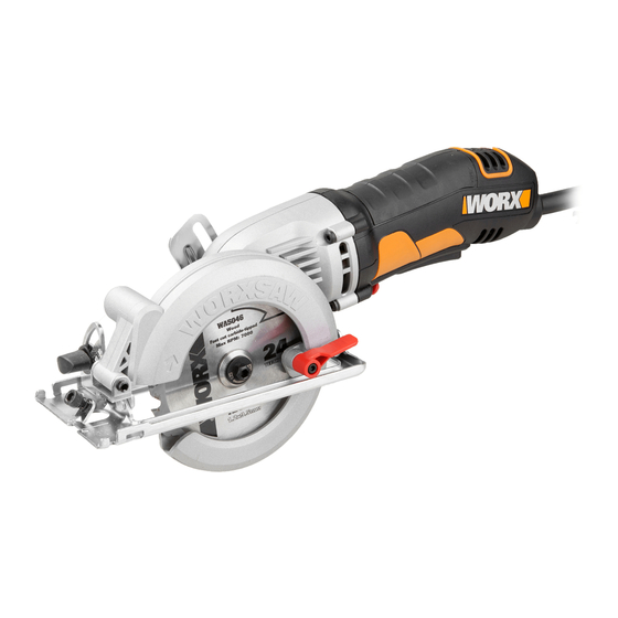 Worx SAW XL WX429 Manuels