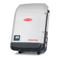 Fronius Symo 10 Instructions D'installation