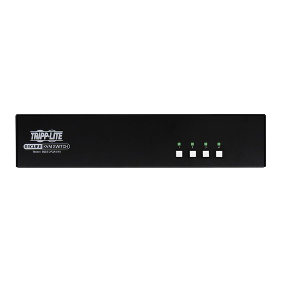 Tripp-Lite B002-DP1A4 Manuel De L'utilisateur