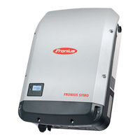 Fronius SYMO-ADV-10-3 Manuel