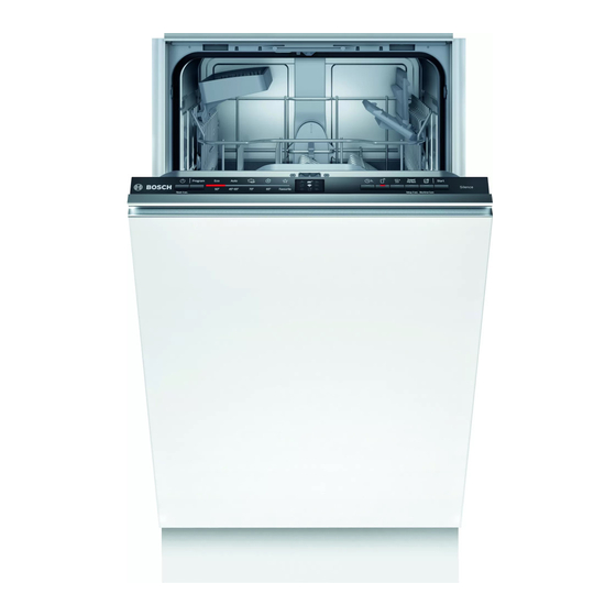 Bosch SPV2IKX10E Manuel D'utilisation