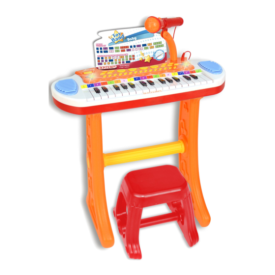 Bontempi iGirl Toy Band Baby Manuel D'instruction