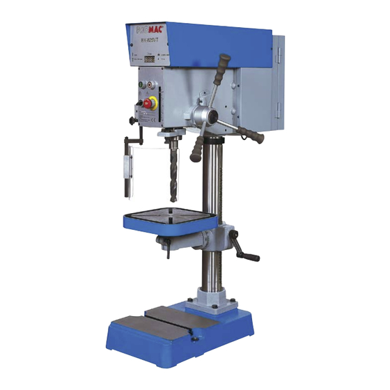 Promac BX-825VT Mode D'emploi