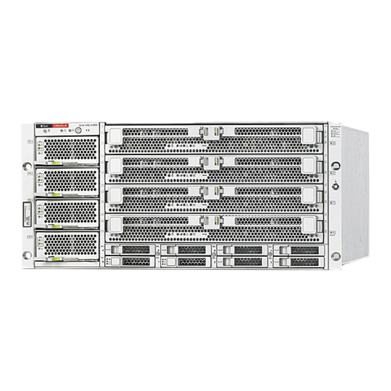 Sun Oracle Sun Fire X4800 M2 Guide D'installation