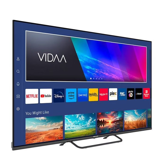Edenwood ED43EA09UHD-GM Guide D'utilisation