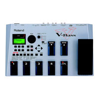 Roland V-Bass Mode D'emploi