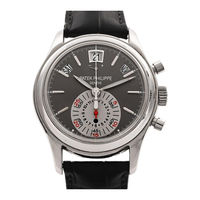 Patek Philippe ANNUAL CALENDAR CHRONOGRAPH Mode D'emploi