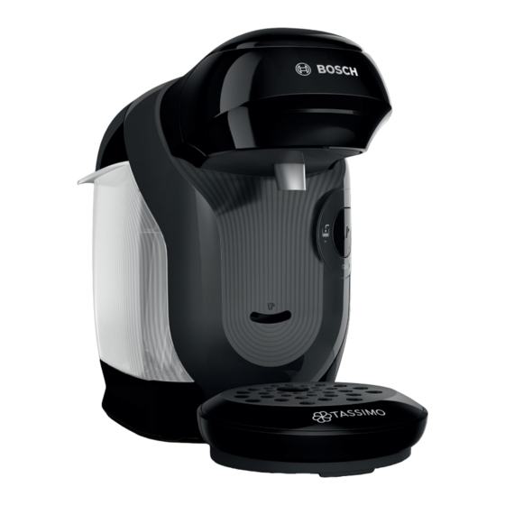 Bosch Tassimo TAS110 Serie Manuel D'utilisation