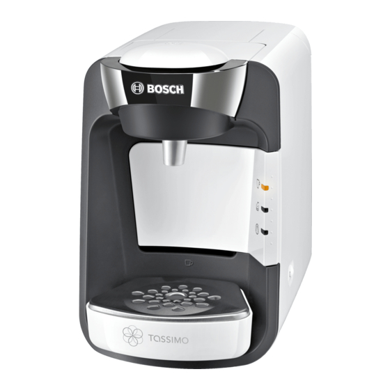 Bosch TASSIMO SUNY TAS3204 Mode D'emploi