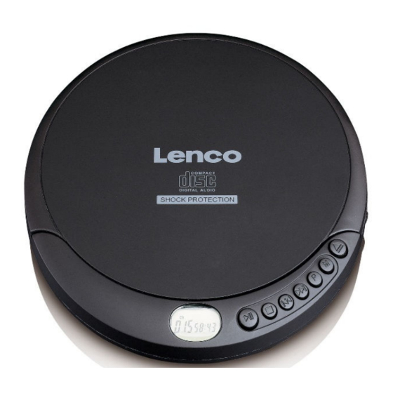LENCO CD-200 Mode D'emploi