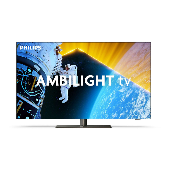 Philips OLED849 Serie Mode D'emploi