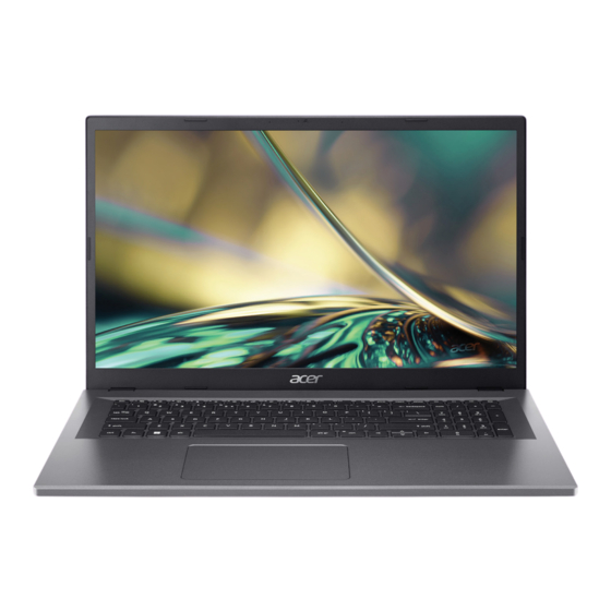 Acer Aspire 3 17 A317-55P-38UK Manuel D'utilisation
