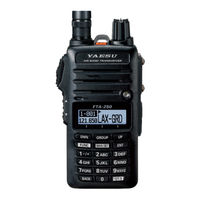 Yaesu FTA-250L Manuel D'utilisation