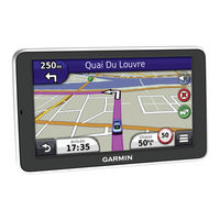 Garmin Nuvi Série Manuel D'utilisation