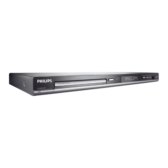 Philips DVP 5160 Mode D'emploi