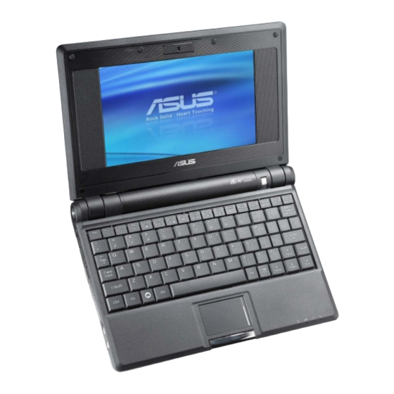 Asus Eee PC 8G Guide D'utilisation Rapide