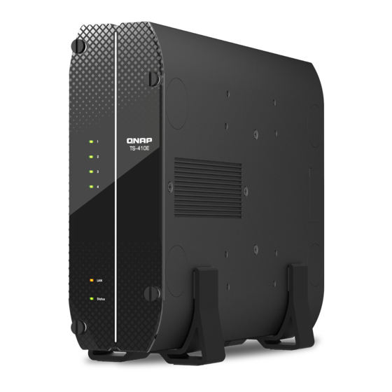 QNAP TS-410E Guide De L'utilisateur