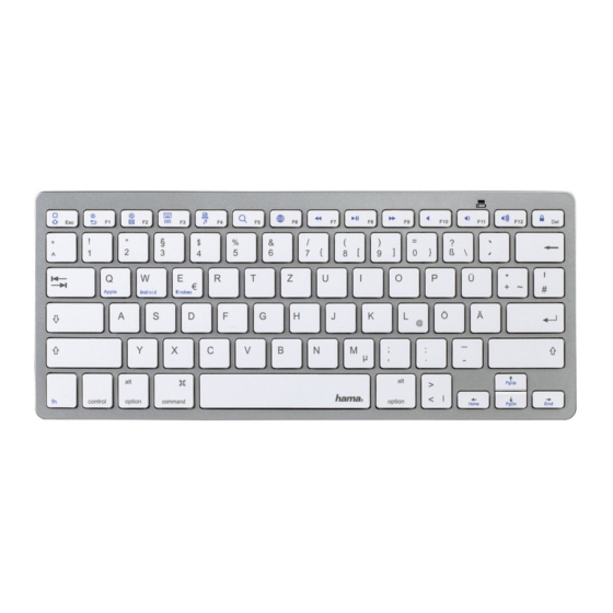 Hama KEY4ALL X510 Mode D'emploi