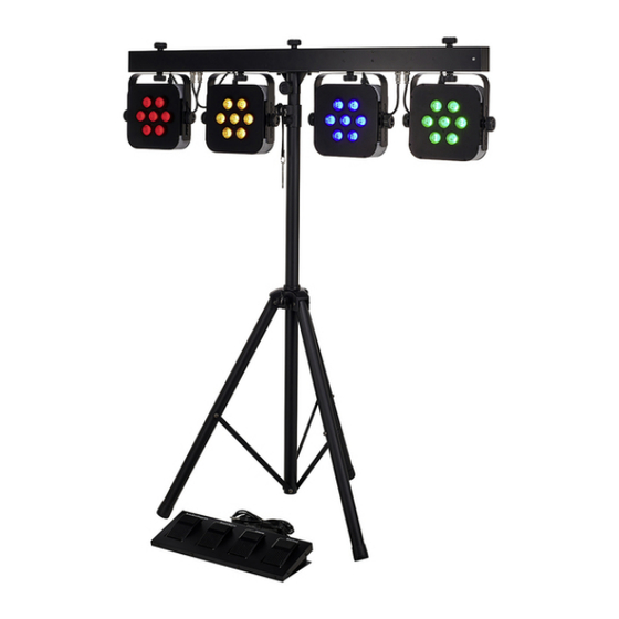 thomann STAIRVILLE Stage TRI LED Bundle Complete Notice D'utilisation