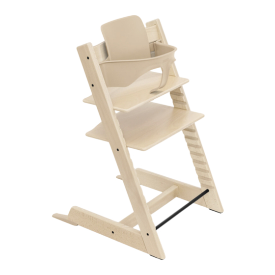 Stokke Tripp Trapp Notice D'utilisation