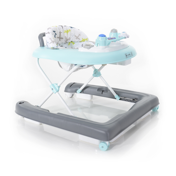 babyplus Baby-Walker Rocco Plane Notice De Montage Et D'utilisation